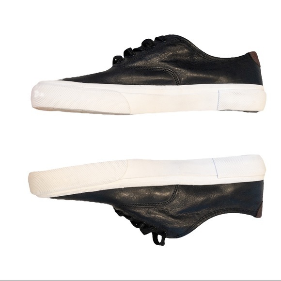 FRYE Men's Ludlow Bal Goat Sneakers in Black - Size 10 - Picture 3 of 8